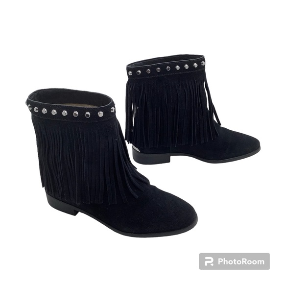 {Michael Kors} Suede Tassel Boots - Picture 3 of 11